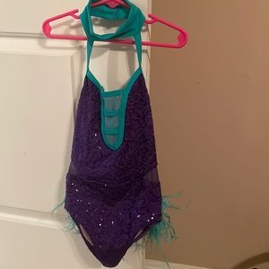 Weismann MC super cute costume. Purple and teal